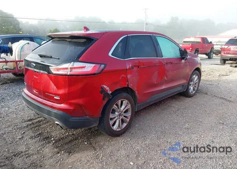 2019 Ford Edge Titanium from USA, damaged, VIN 2FMPK4K9XKBC00554